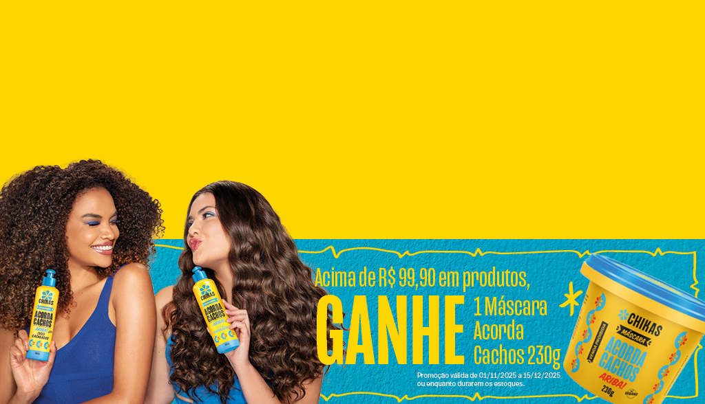 Brinde - Máscara Acorda Cachos 230g